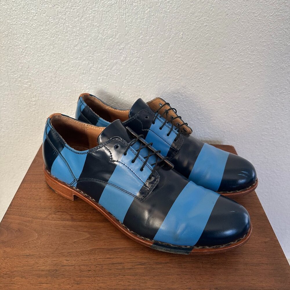 Office of Angela Scott Mr. Smith EU43 US M10 W11.5  Black and Blue Oxford